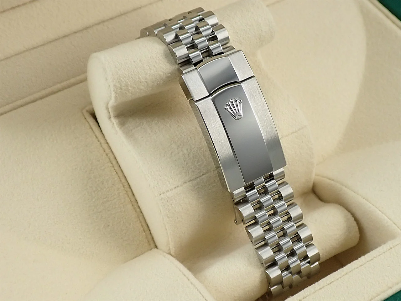 ロレックス デイトジャスト41 Ref.126334 ステンレススチール/ホワイトゴールド スレートローマン文字盤 ジュビリーブレスレット 未使用 00HTJUTJ - Image 6