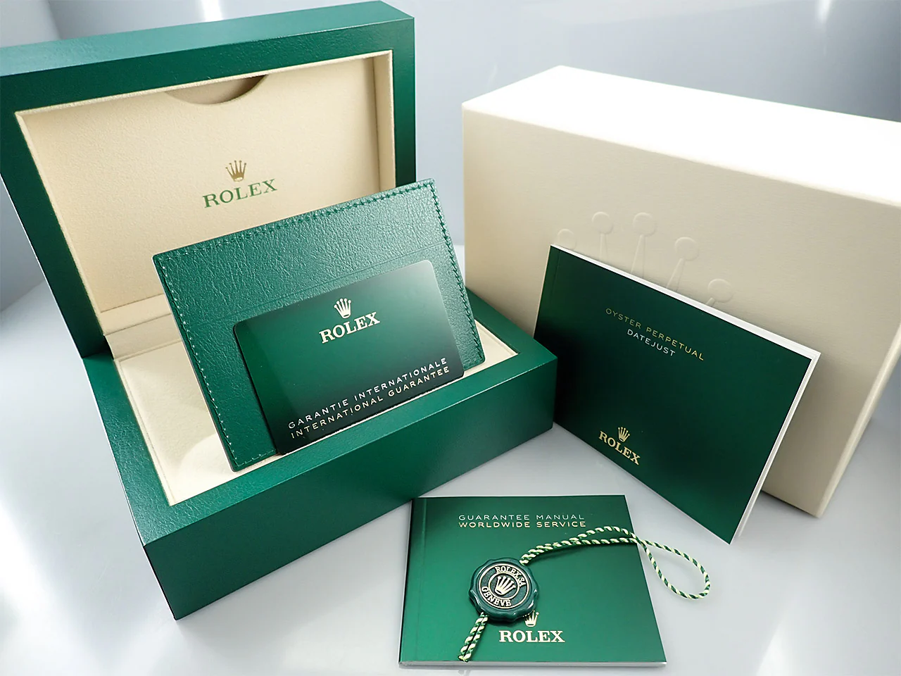 ロレックス デイトジャスト41 Ref.126334 ステンレススチール/ホワイトゴールド スレートローマン文字盤 ジュビリーブレスレット 未使用 00HTJUTJ - Image 9