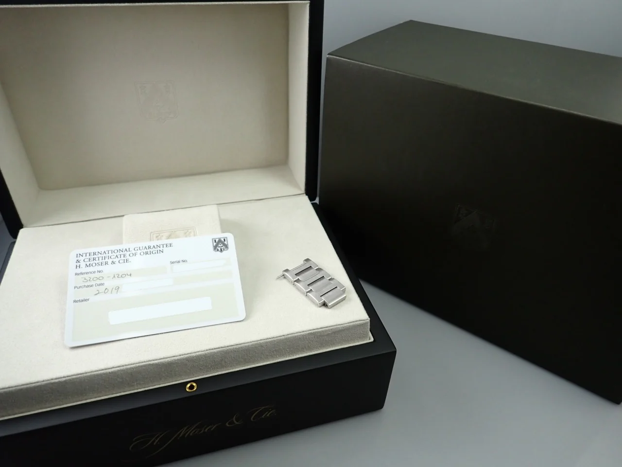 H.モーザー パイオニアセンターセコンド Ref.3200-1204 ブルー文字盤 美品 00YP69TF - Image 10