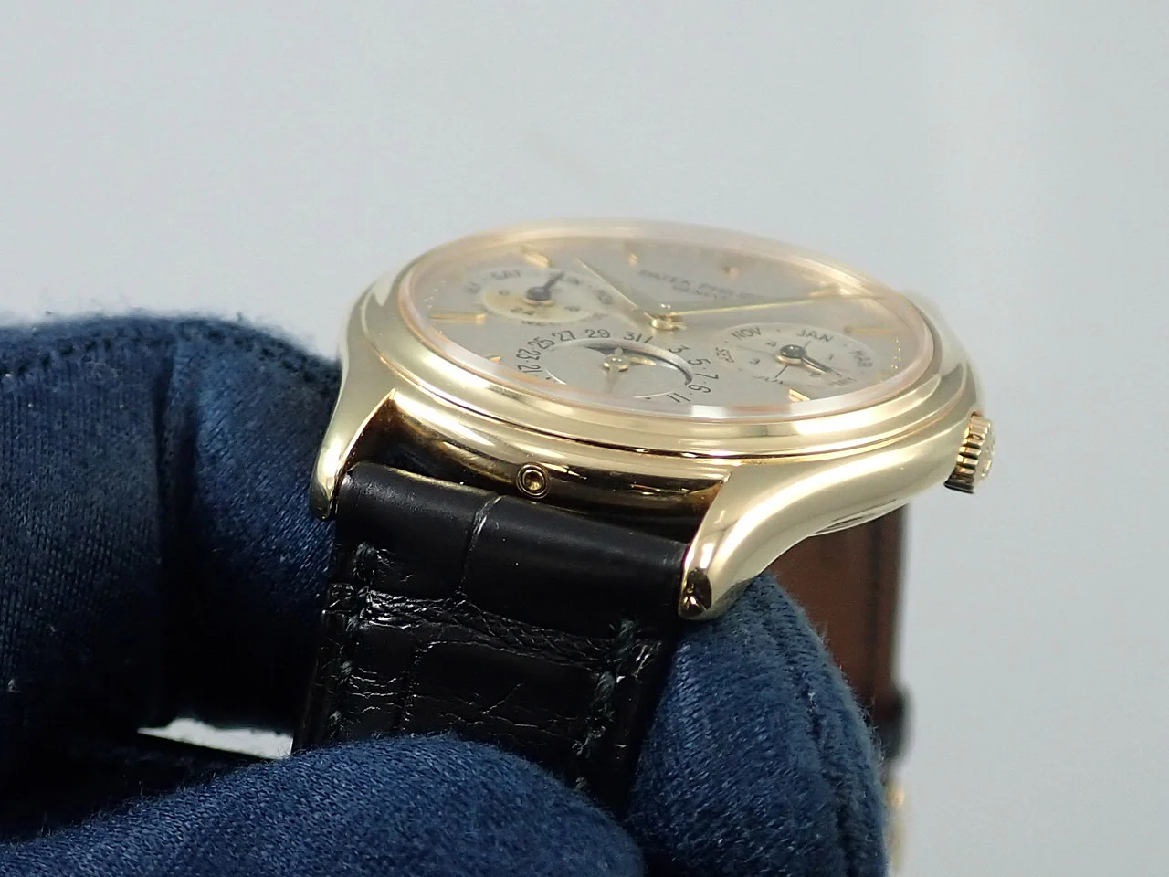 パテックフィリップ パーペチュアルカレンダー Ref.3940J-014 イエローゴールド シルバー文字盤 - Image 6