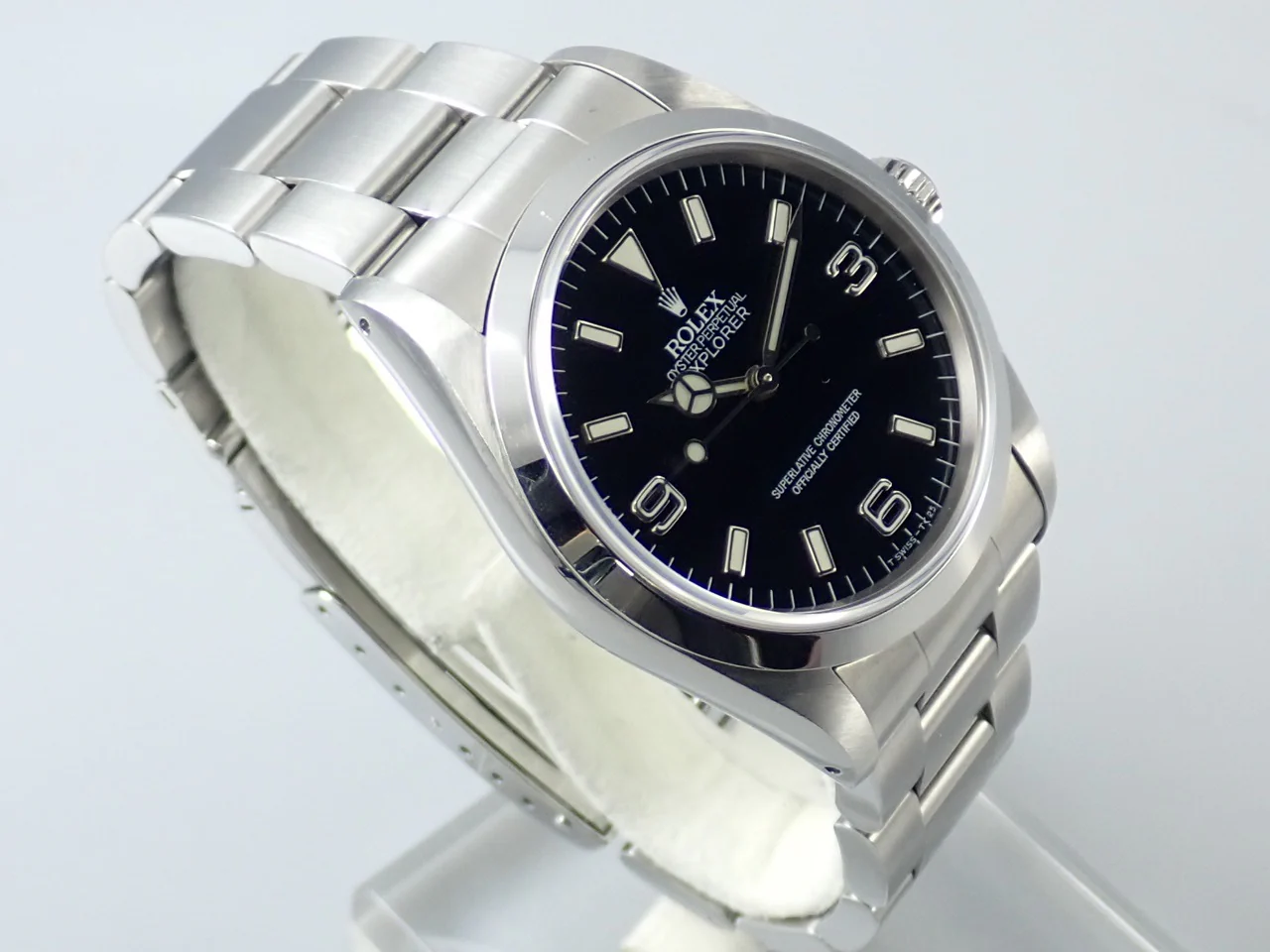 ロレックス エクスプローラーI Ref.14270 ステンレススチール ブラック文字盤 - Image 5