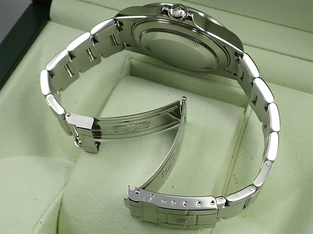 ロレックス エクスプローラーII Ref.16570 ステンレススチール ブラック文字盤 - Image 8