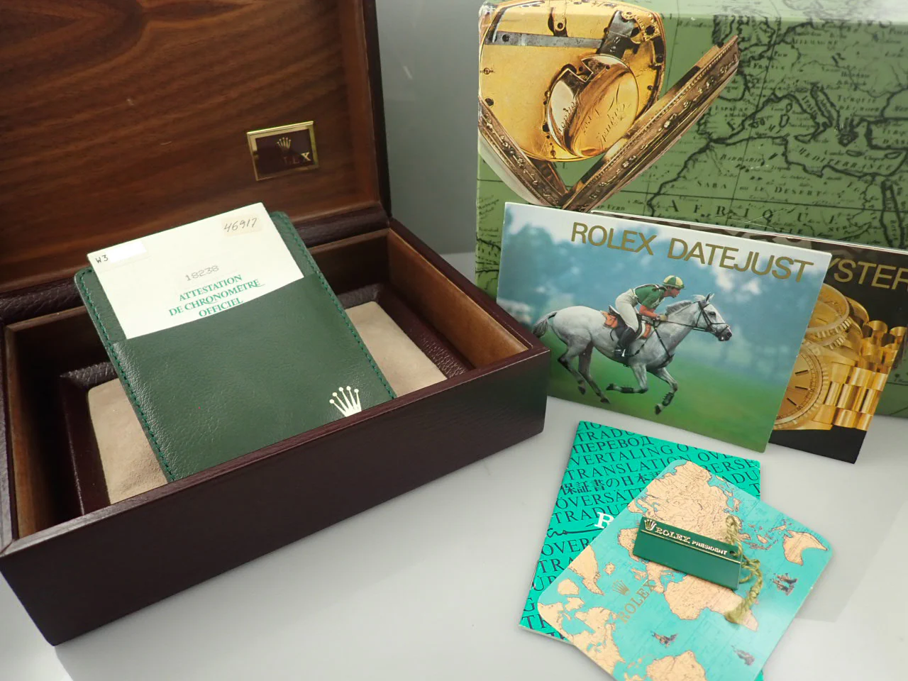 ロレックス デイデイト36 Ref.18238A イエローゴールド シャンパンゴールドx10Pダイヤ文字盤 - Image 10