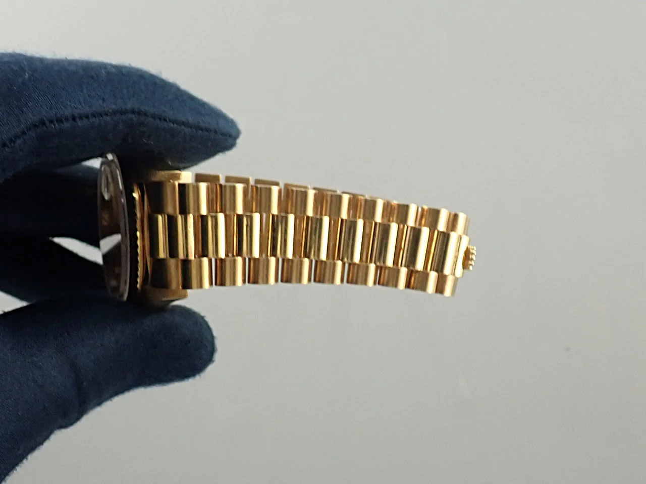 ロレックス デイデイト36 Ref.18238A イエローゴールド シャンパンゴールドx10Pダイヤ文字盤 - Image 9