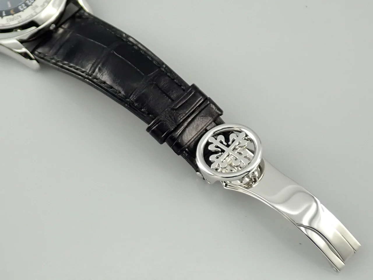 パテックフィリップ コンプリケーション ワールドタイム Ref.5110P-001 プラチナ ブルー文字盤 - Image 8