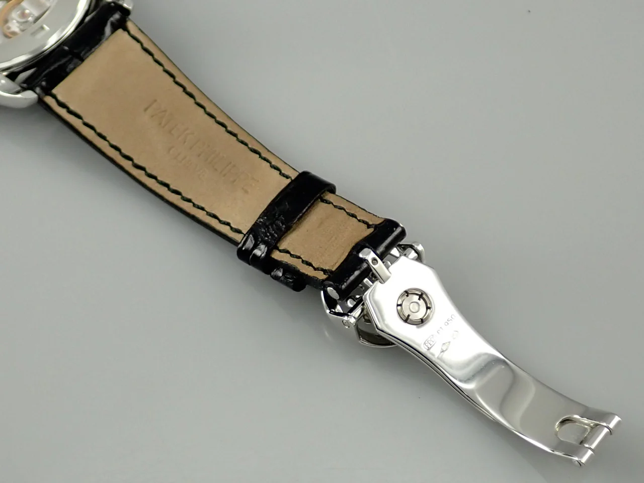 パテックフィリップ コンプリケーション ワールドタイム Ref.5110P-001 プラチナ ブルー文字盤 - Image 9