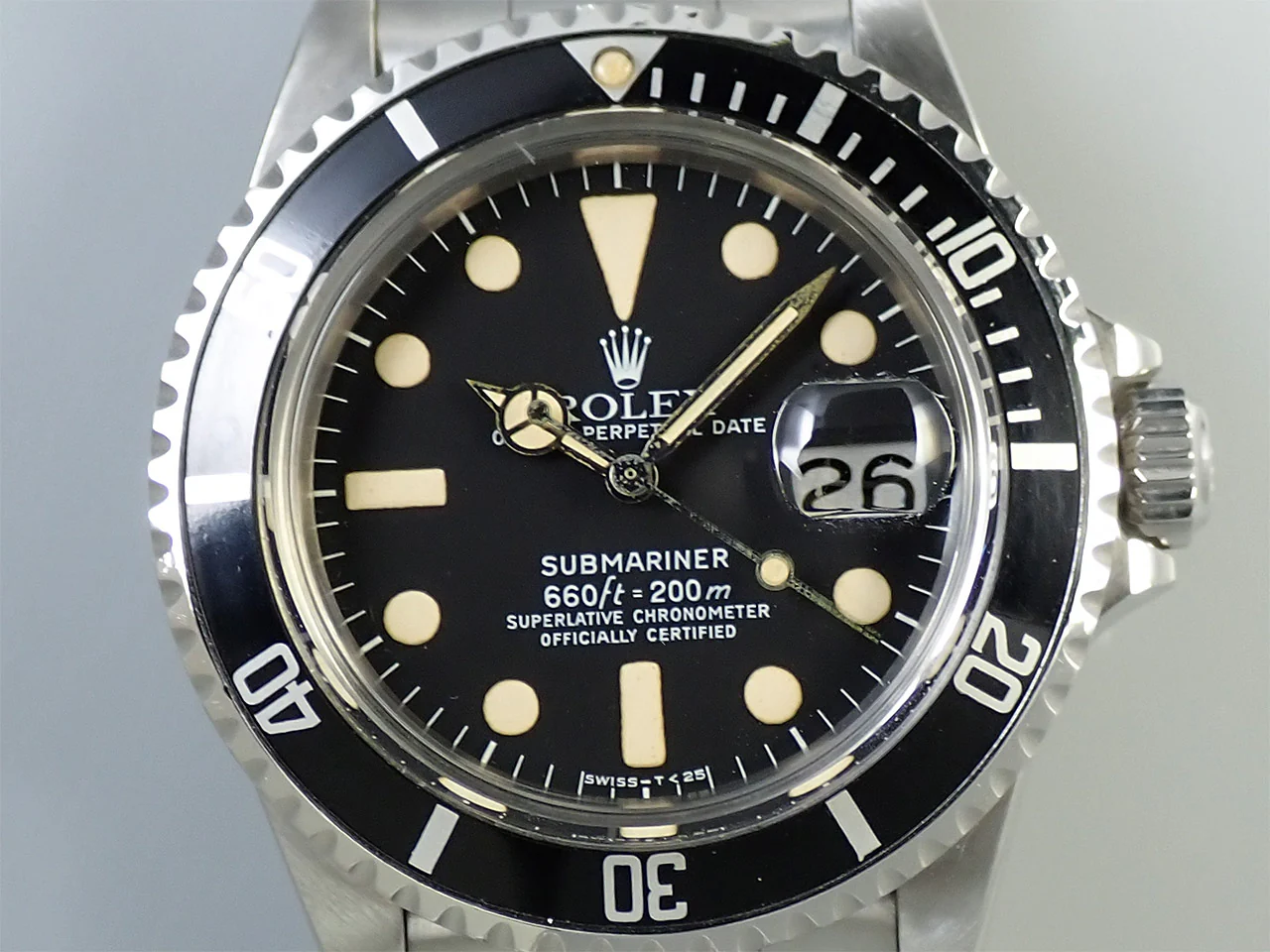 ロレックス サブマリーナー デイト Ref.1680 ステンレススチール ブラック文字盤 - Image 3
