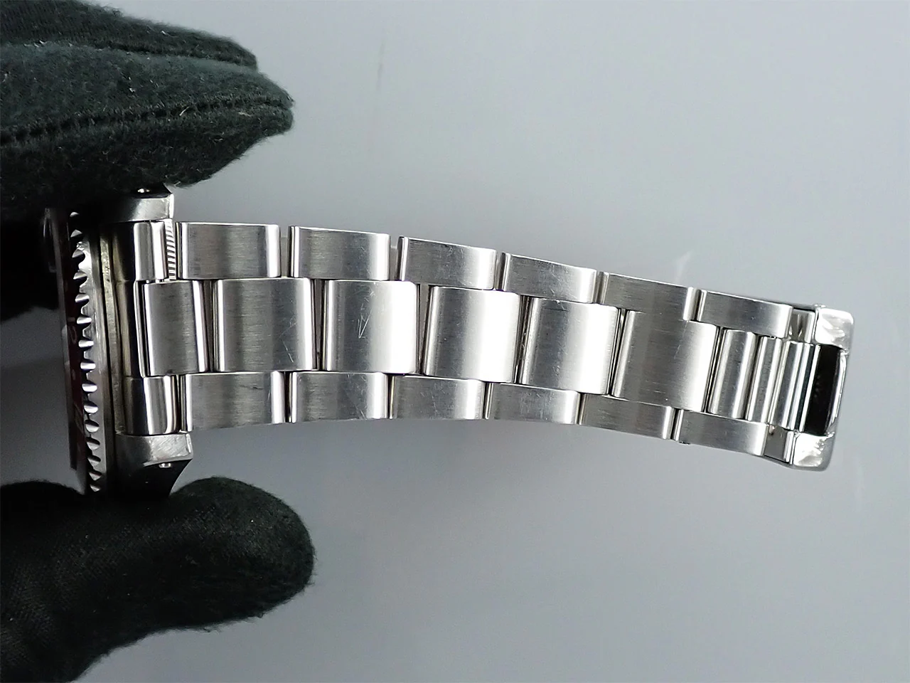 ロレックス GMTマスターII Ref.16760 ステンレススチール ブラック文字盤 オイスターブレスレット 中古 0JPYJAAW - Image 9