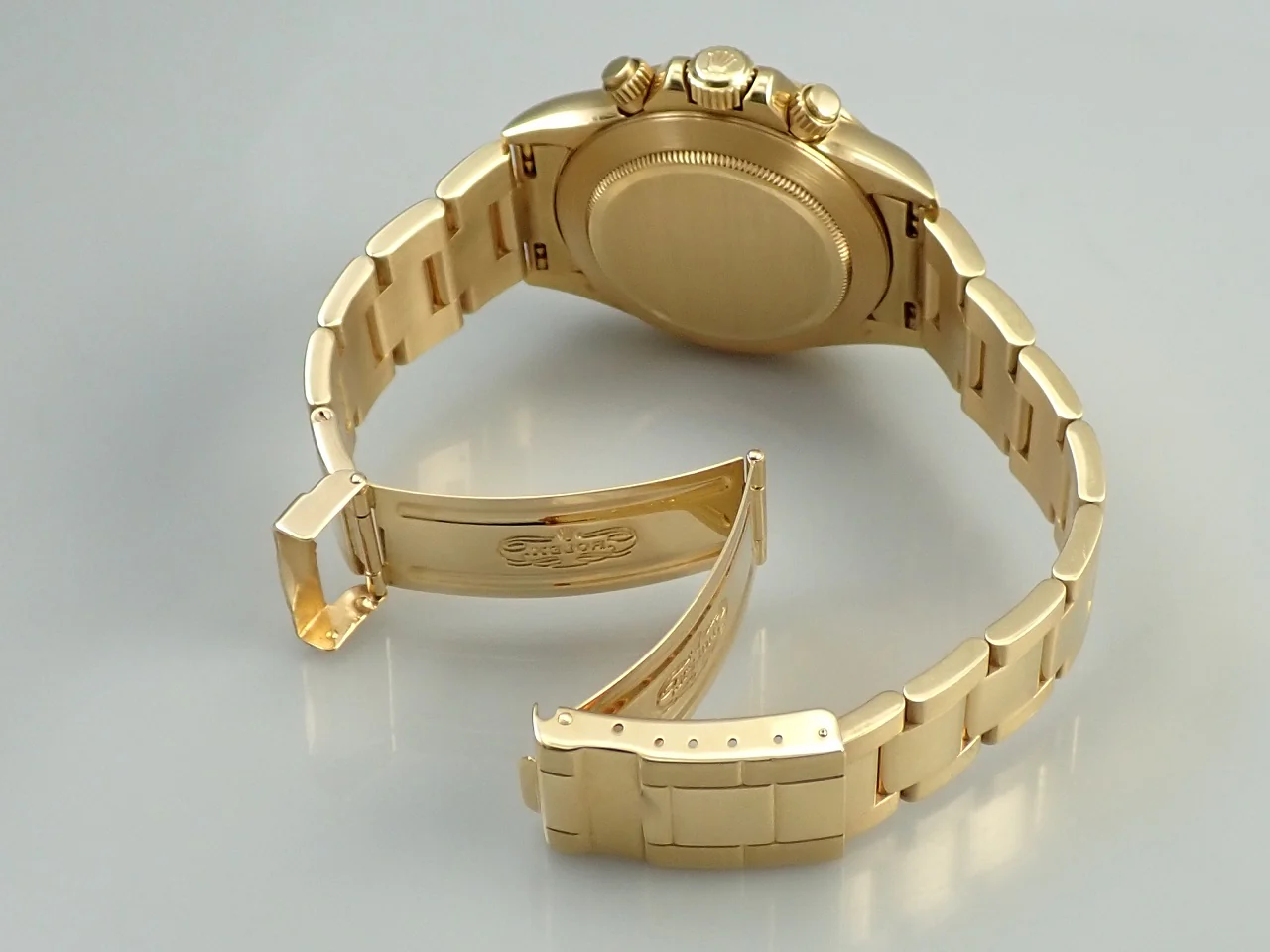 ロレックス デイトナ エルプリメロ Ref.16528 イエローゴールド ホワイト文字盤 - Image 8