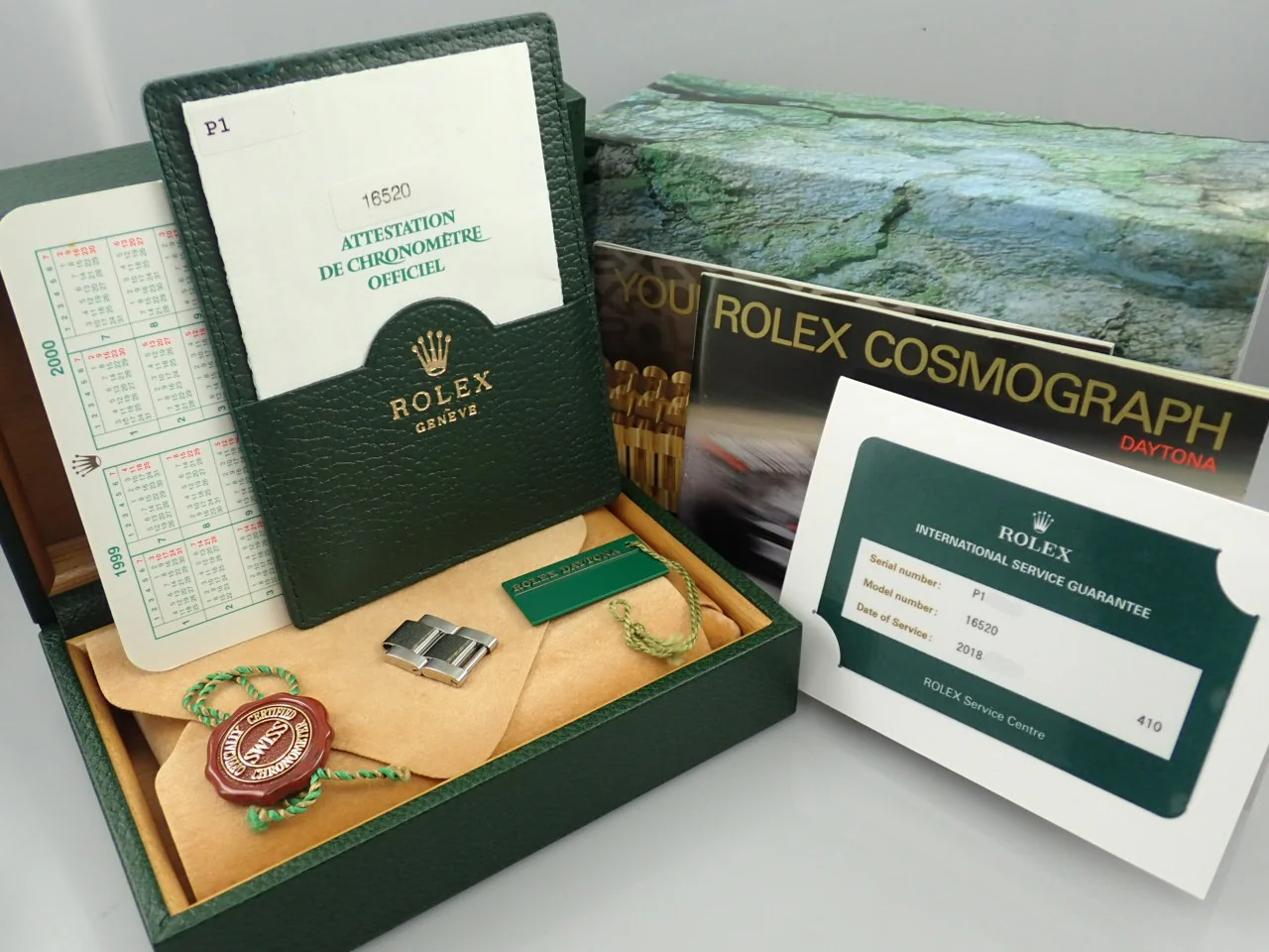 ロレックス デイトナ エルプリメロ Ref.16520 ステンレススチール ホワイト文字盤 - Image 10