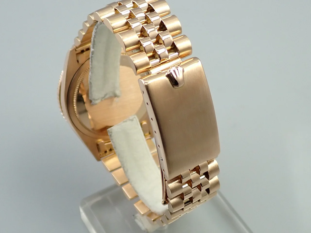 ロレックス デイトジャスト サンダーバード Ref.1625/5 ピンクゴールド シルバー文字盤 中古 0SWF0HVX ジュビリーブレスレット - Image 8