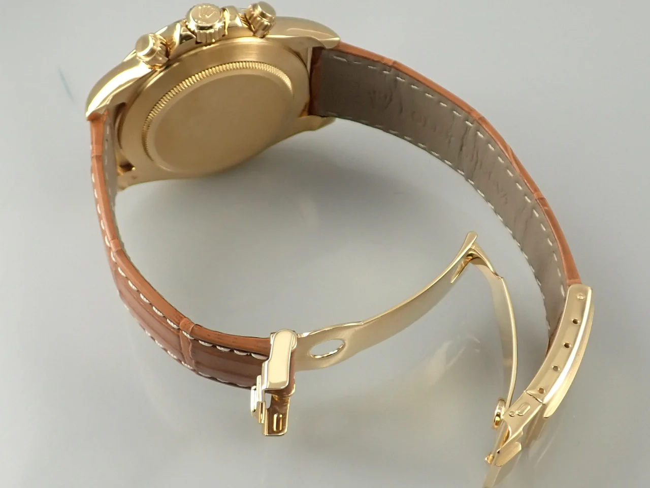 ロレックス デイトナ エルプリメロ Ref.16518G イエローゴールド ホワイト文字盤 - Image 8