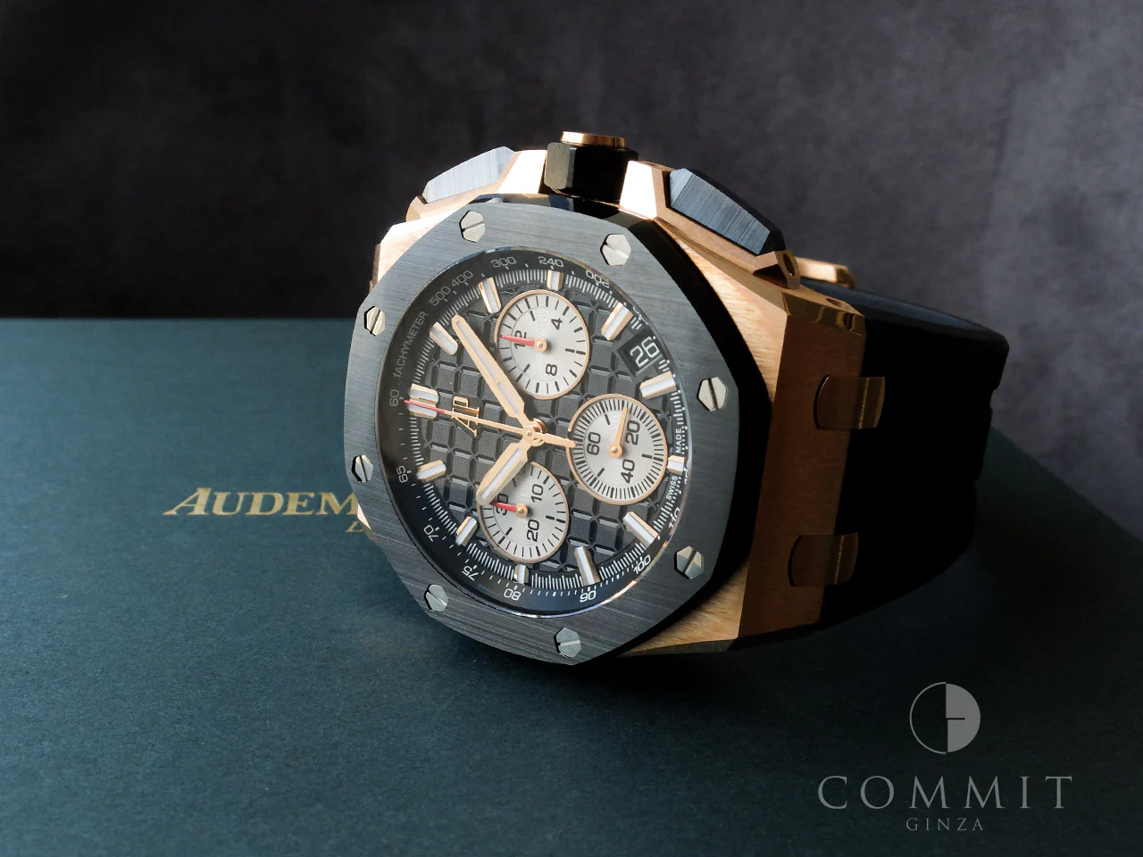 オーデマピゲ ロイヤルオーク オフショア クロノグラフ Ref.26420RO.OO.A002CA.01 ピンクゴールド ブラック文字盤 - Image 10