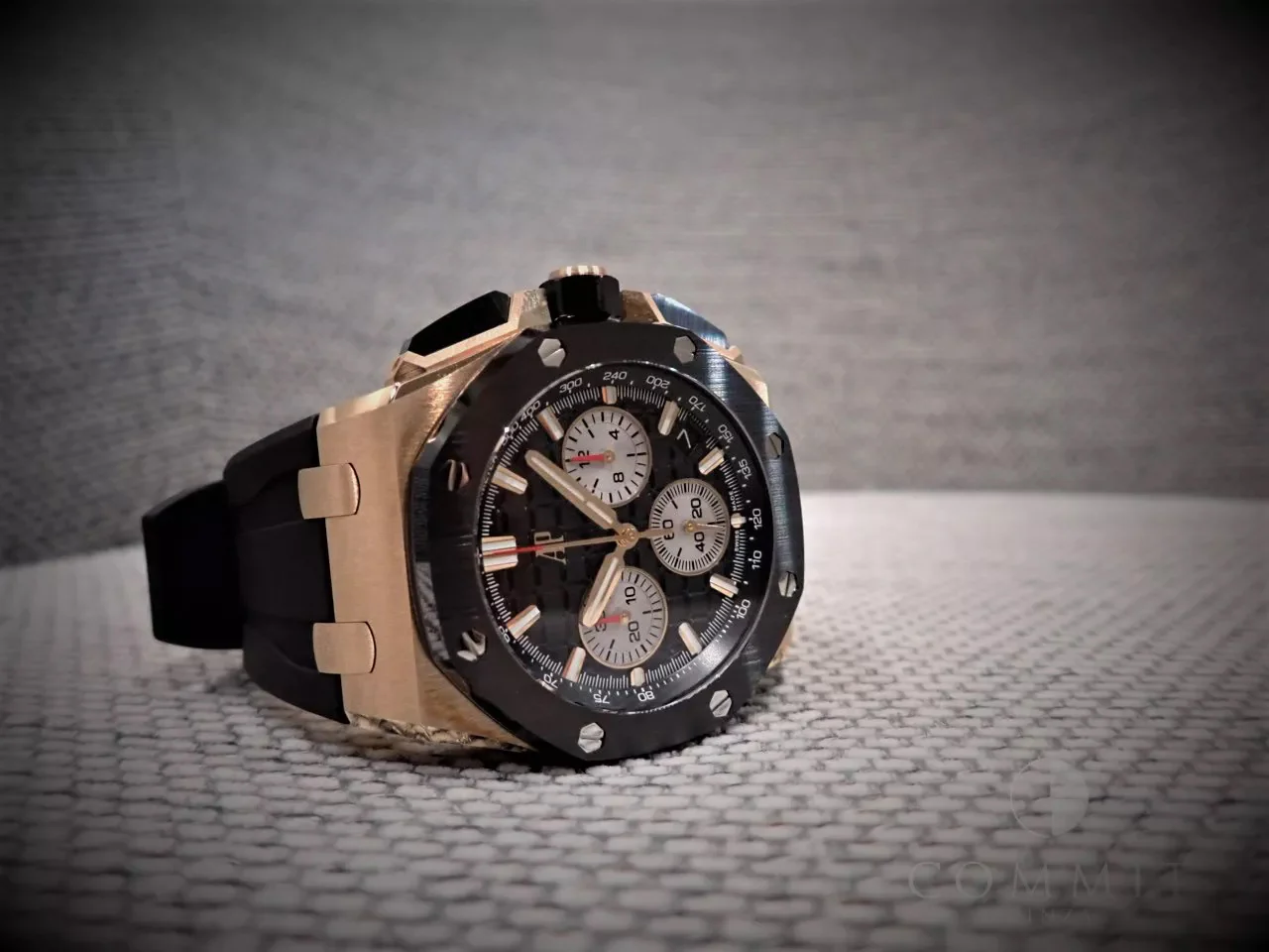 オーデマピゲ ロイヤルオーク オフショア クロノグラフ Ref.26420RO.OO.A002CA.01 ピンクゴールド ブラック文字盤 - Image 11