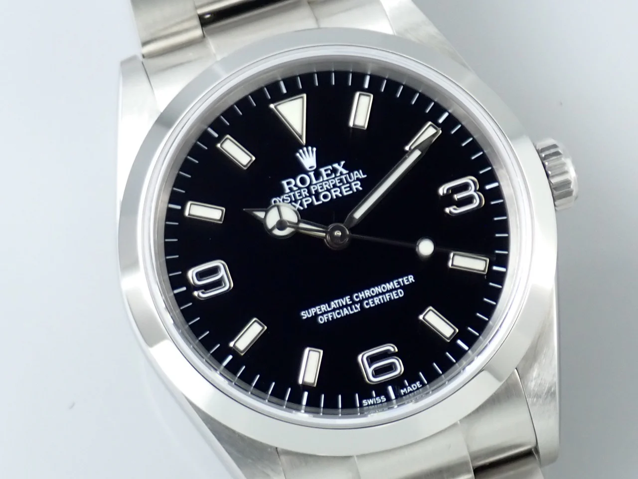 ロレックス エクスプローラーI Ref.114270 ステンレススチール ブラック文字盤 - Image 3