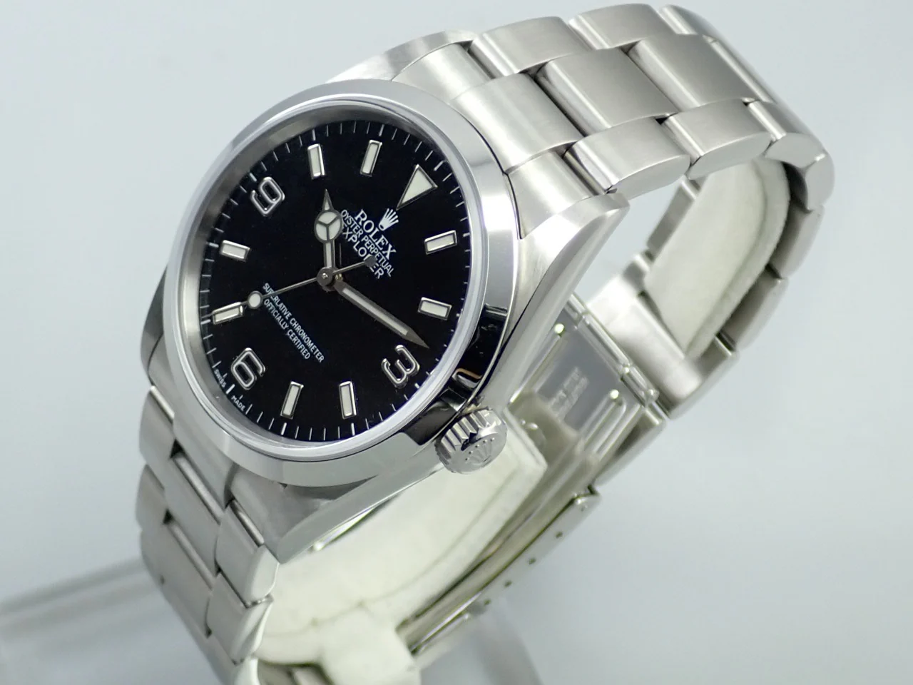 ロレックス エクスプローラーI Ref.114270 ステンレススチール ブラック文字盤 - Image 4