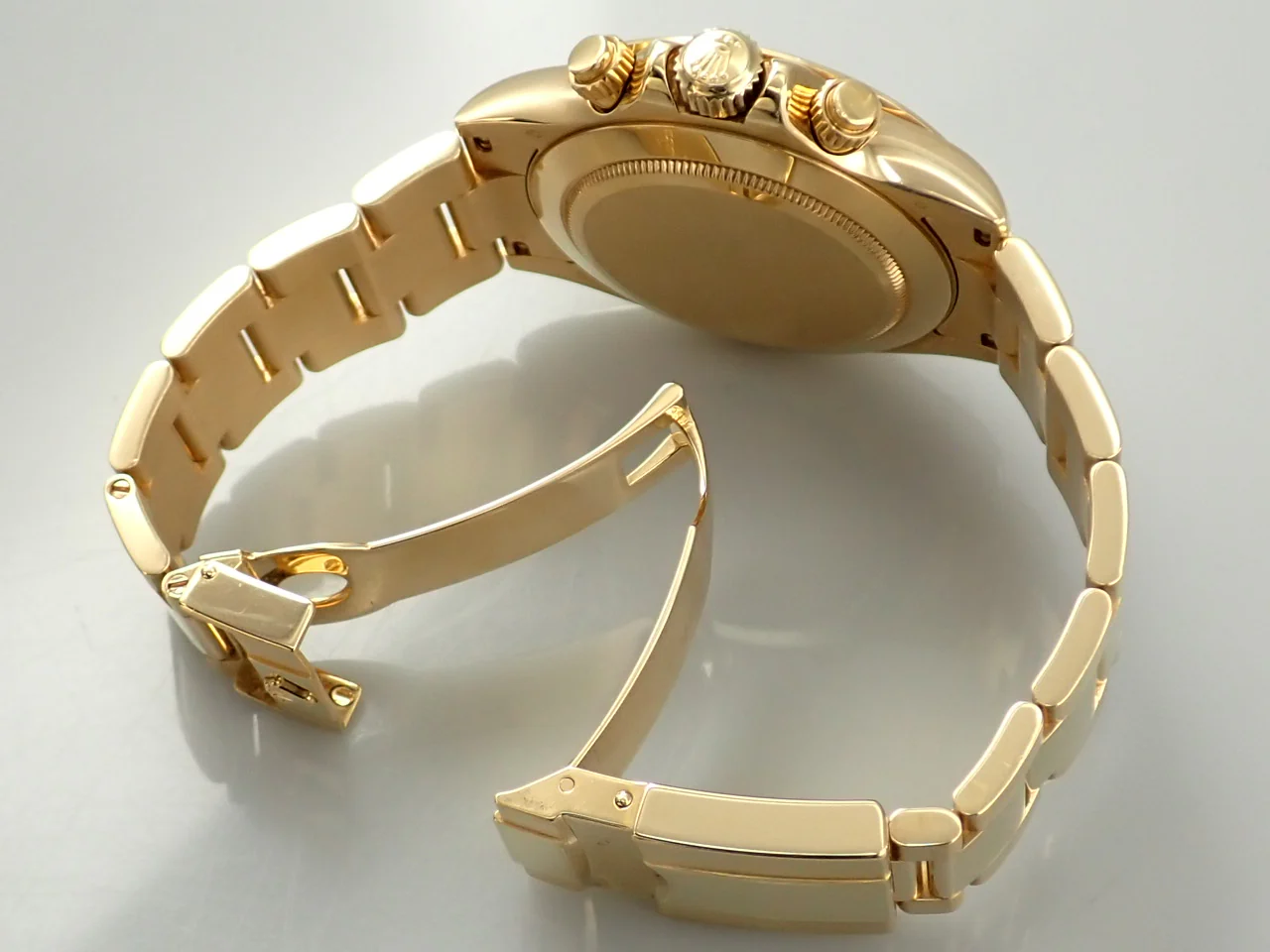 ロレックス デイトナ Ref.116528 イエローゴールド ブラック文字盤 - Image 8