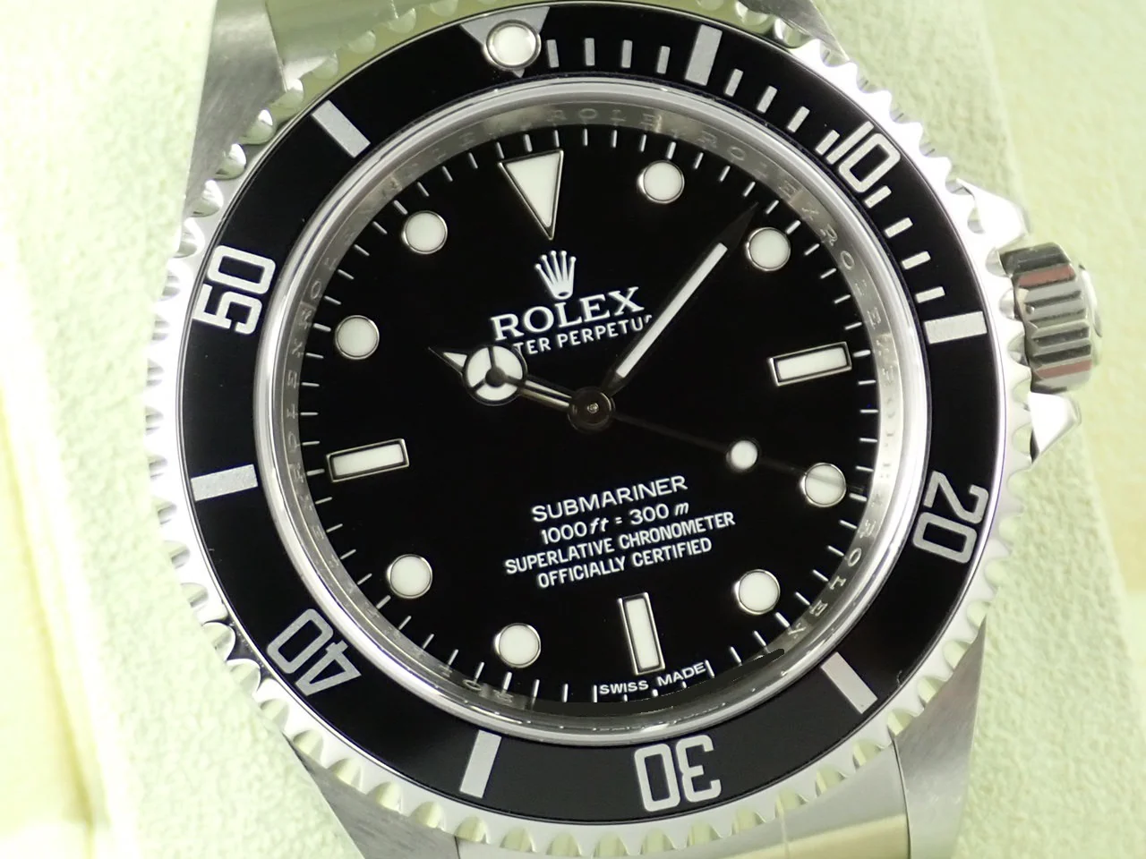 ロレックス サブマリーナー ノンデイト Ref.14060M ステンレススチール ブラック文字盤 - Image 3