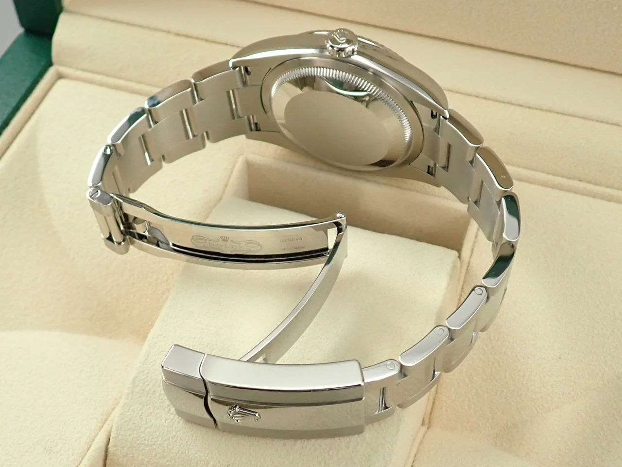 ロレックス デイトジャスト36 Ref.126234 ステンレススチール/ホワイトゴールド シルバー文字盤 オイスターブレスレット 未使用 17UHKVSL - Image 7