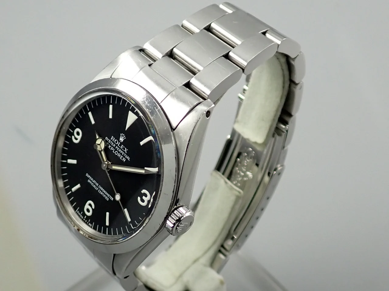 ロレックス エクスプローラーI Ref.1016 ステンレススチール ブラック文字盤 - Image 4