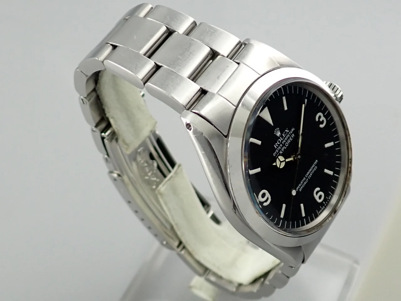ロレックス エクスプローラーI Ref.1016 ステンレススチール ブラック文字盤 - Image 5