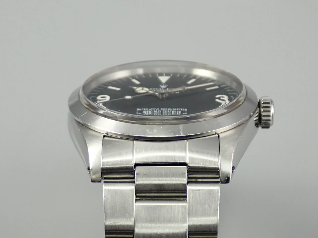 ロレックス エクスプローラーI Ref.1016 ステンレススチール ブラック文字盤 - Image 6