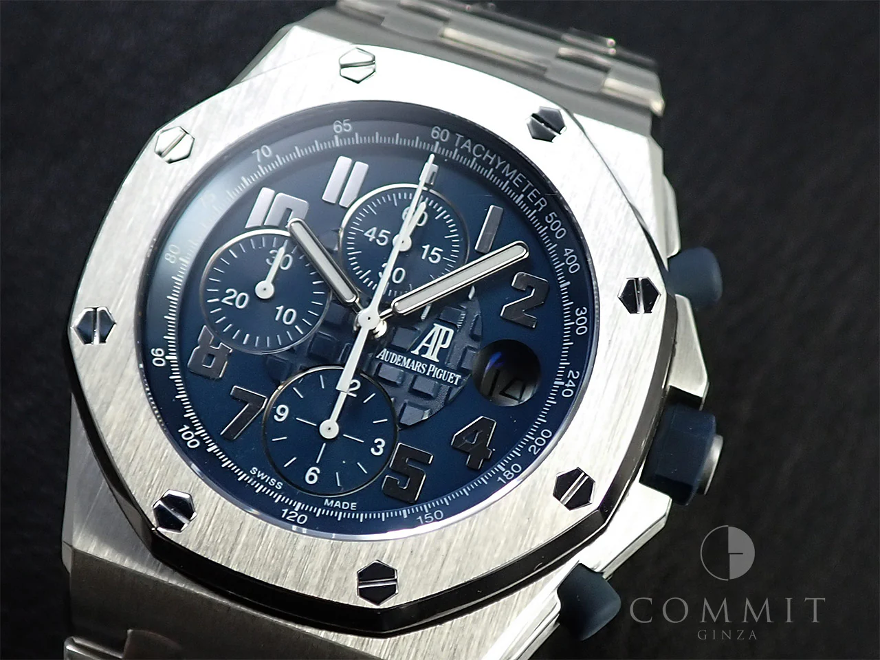 オーデマピゲ ロイヤルオーク オフショア クロノグラフ Ref.26089BC.OO.1000BC.01 ホワイトゴールド ブルー文字盤 - Image 10