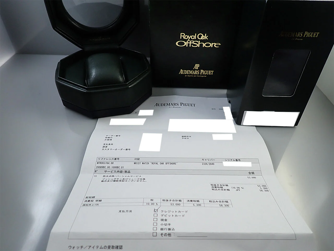 オーデマピゲ ロイヤルオーク オフショア クロノグラフ Ref.26089BC.OO.1000BC.01 ホワイトゴールド ブルー文字盤 - Image 9