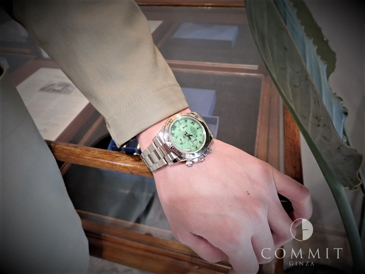 ロレックス デイトナ Ref.116509 ホワイトゴールド クリソプレーズ文字盤 - Image 12