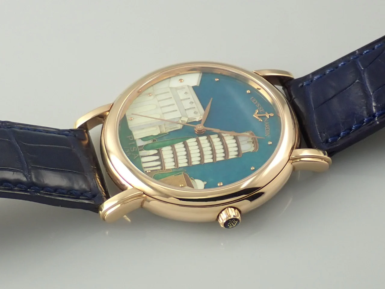 ユリスナルダン サンマルコ クロワゾネ PISA Ref.136-77-9/PISA クロワゾネ文字盤 中古 1S7CFRCT - Image 4