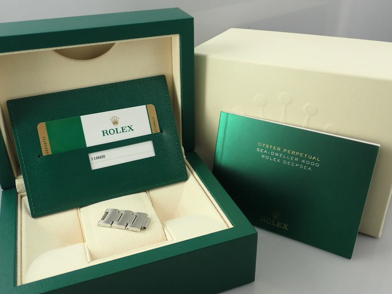 ロレックス シードゥエラー 4000 Ref.116600 ステンレススチール ブラック文字盤 - Image 10