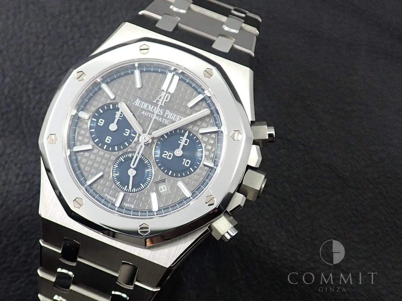 オーデマピゲ ロイヤルオーク クロノグラフ Ref.26331IP.OO.1220IP.01 チタン/プラチナ スレートグレー×ブルー文字盤 - Image 11