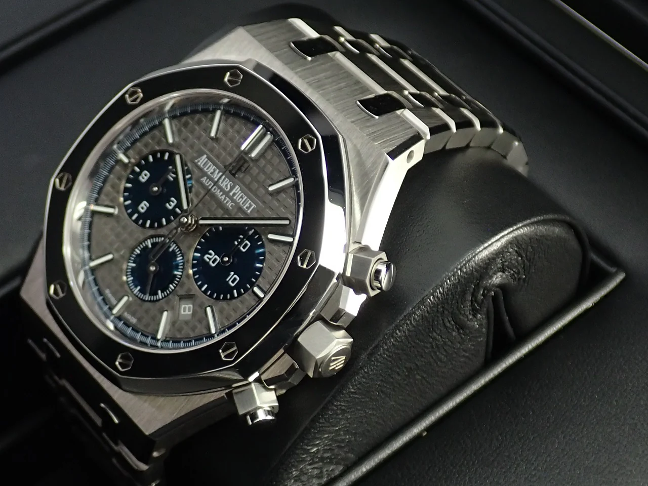 オーデマピゲ ロイヤルオーク クロノグラフ Ref.26331IP.OO.1220IP.01 チタン/プラチナ スレートグレー×ブルー文字盤 - Image 5