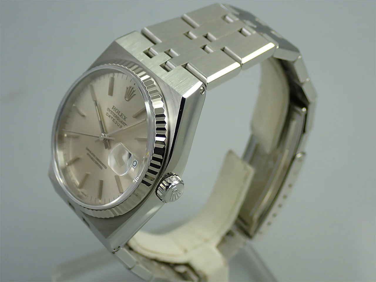 ロレックス オイスタークォーツ Ref.17014 ステンレススチール シルバー文字盤 - Image 4