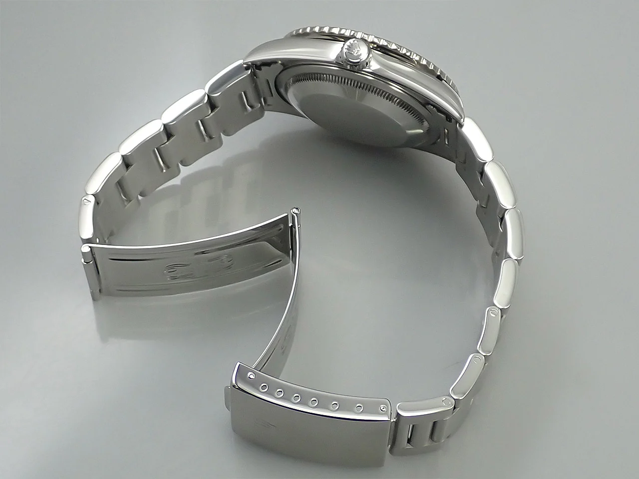 ロレックス デイトジャスト Ref.16264 ステンレススチール/ホワイトゴールド ソーダライトx10Pダイヤ文字盤 - Image 9