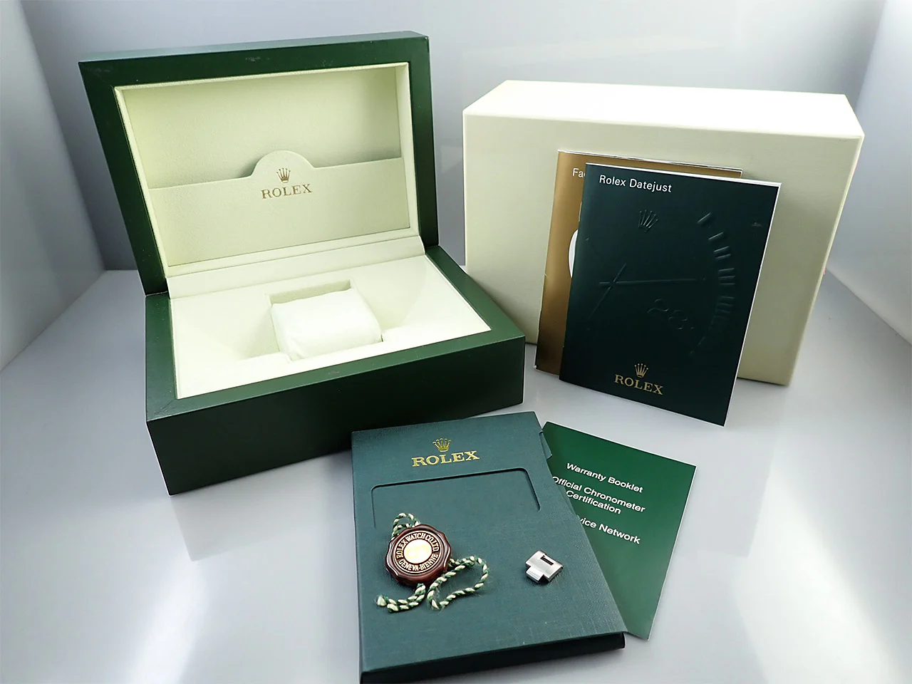 ロレックス デイトジャスト Ref.179174 ステンレススチール/ホワイトゴールド ブラックシェル文字盤 中古 1Y1UA816 - Image 10