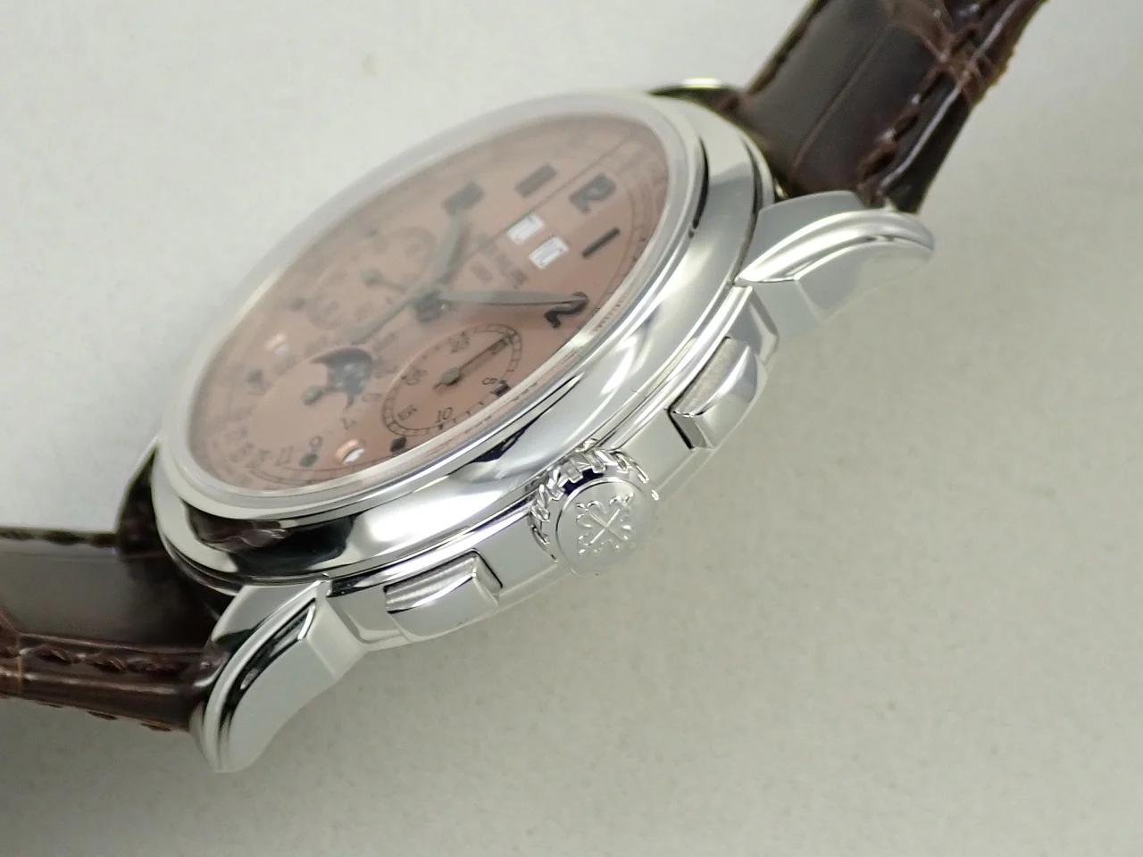 パテックフィリップ パーペチュアルカレンダー クロノグラフ Ref.5270P-001 プラチナ ゴールデンオパーリン文字盤 - Image 4