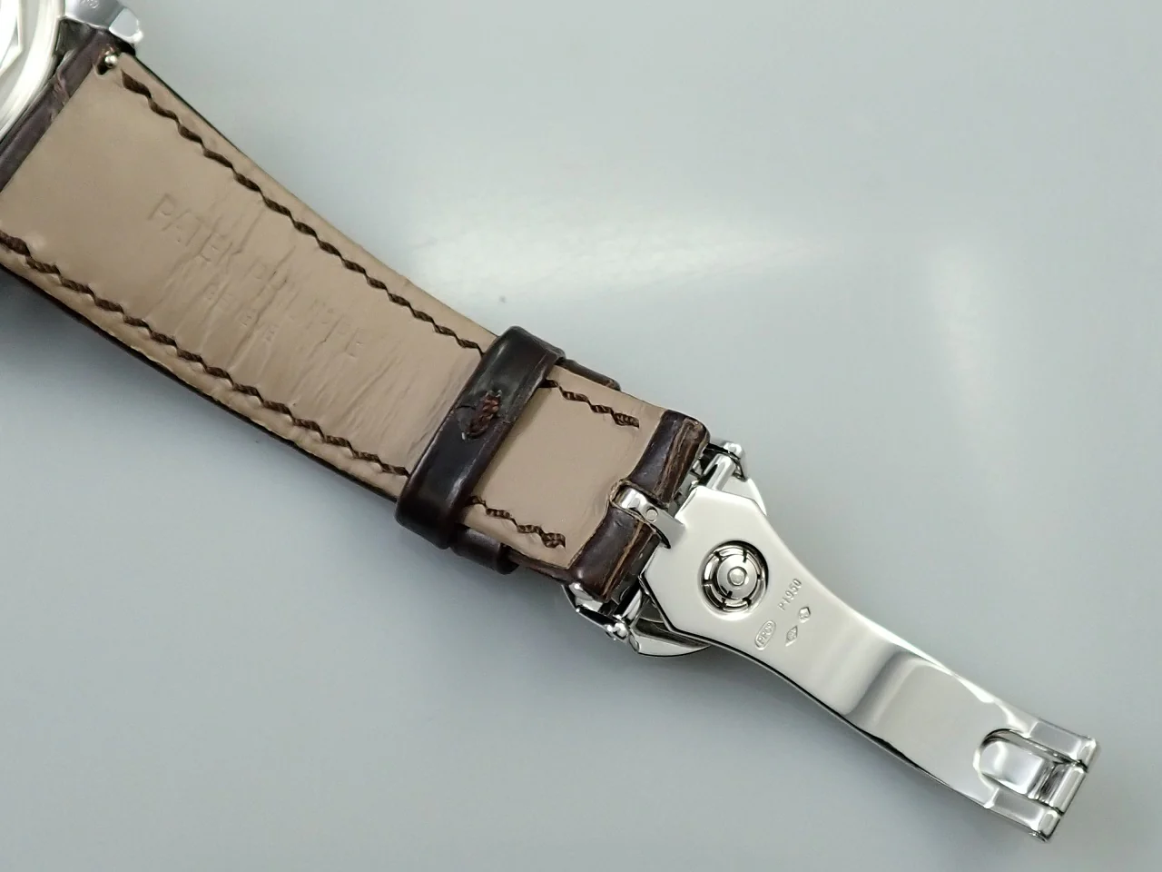 パテックフィリップ パーペチュアルカレンダー クロノグラフ Ref.5270P-001 プラチナ ゴールデンオパーリン文字盤 - Image 9