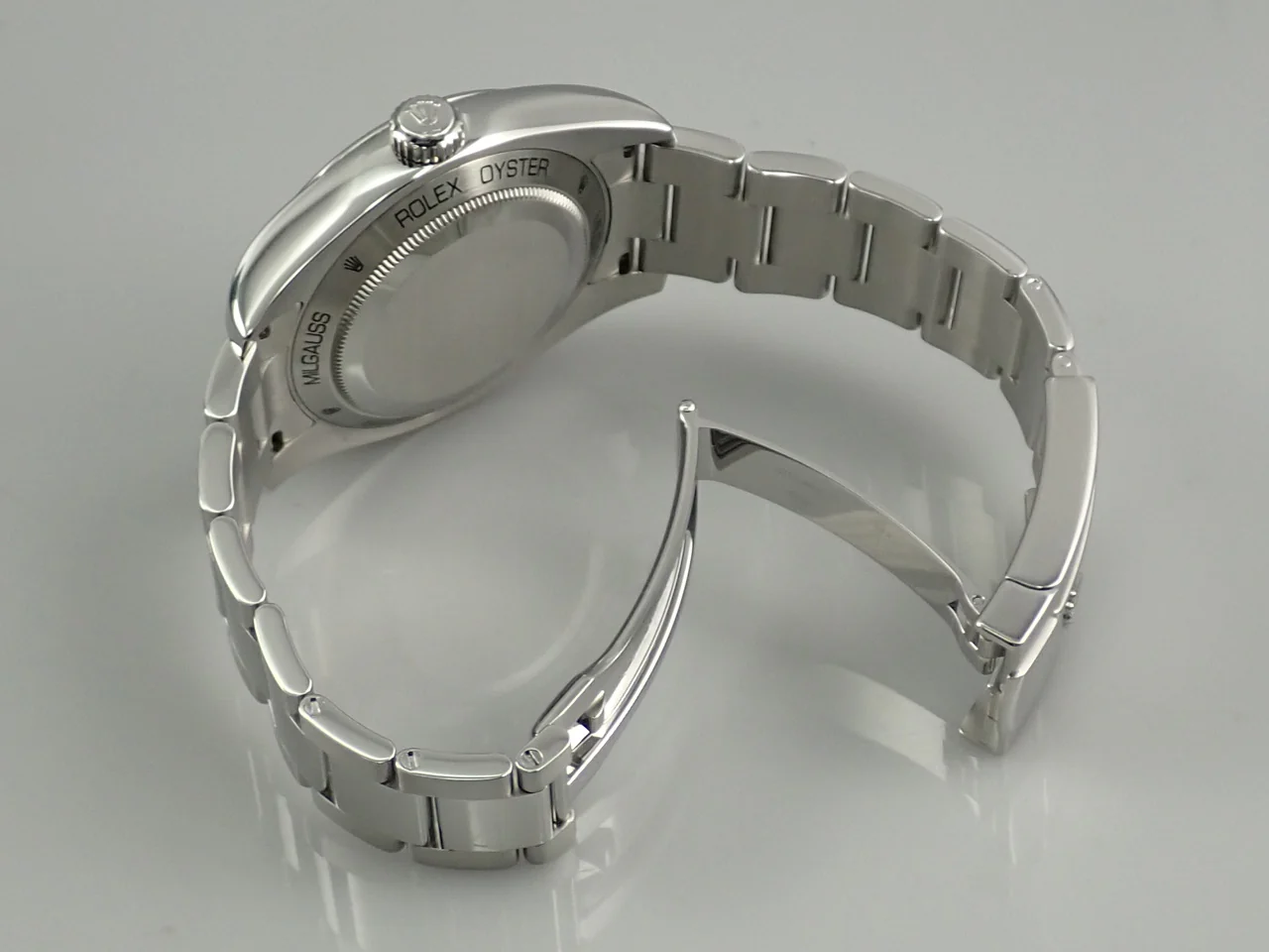 ロレックス ミルガウス Ref.116400GV ステンレススチール ブラック文字盤 - Image 8