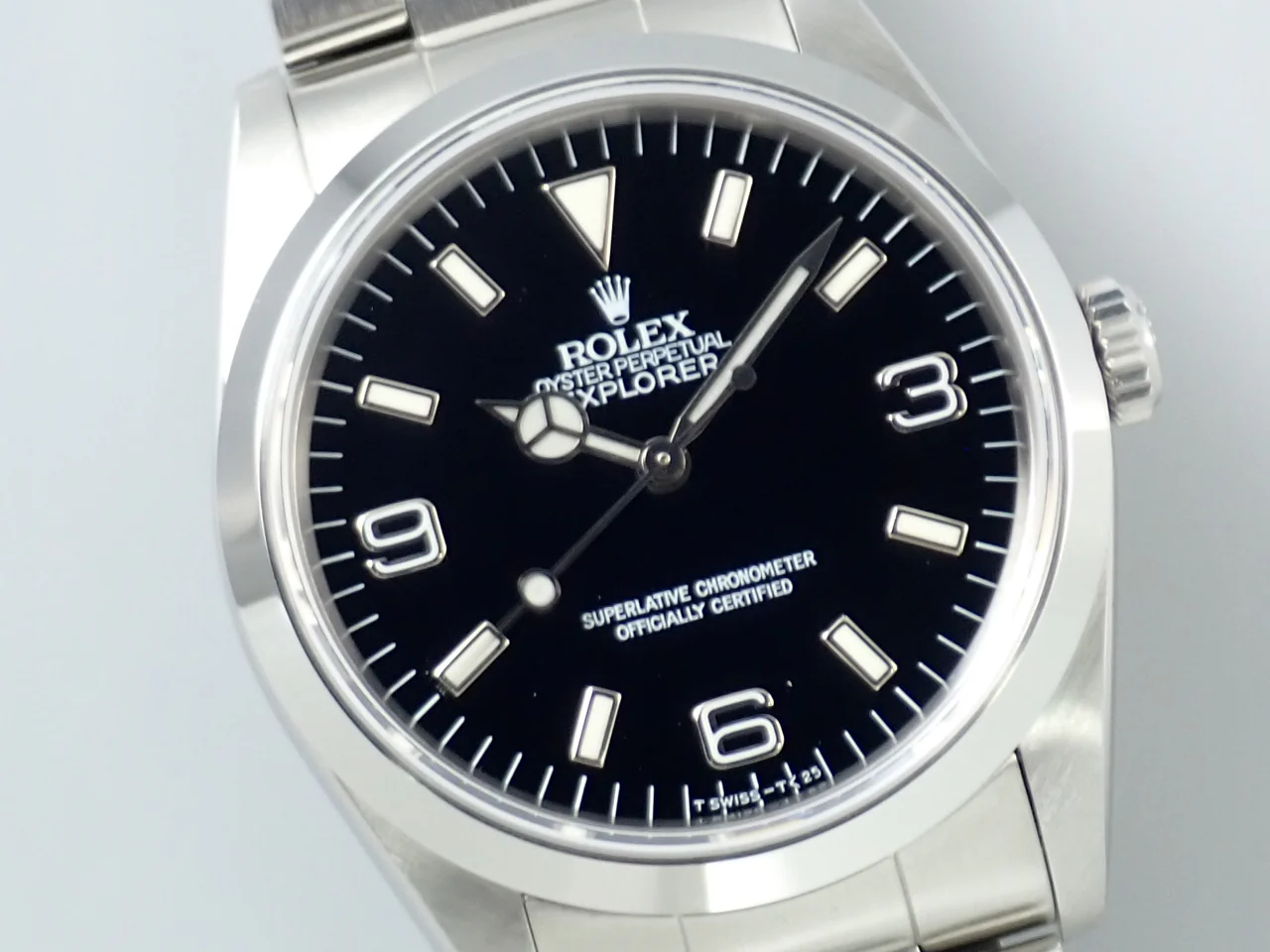 ロレックス エクスプローラーI Ref.14270 ステンレススチール ブラック文字盤 - Image 3