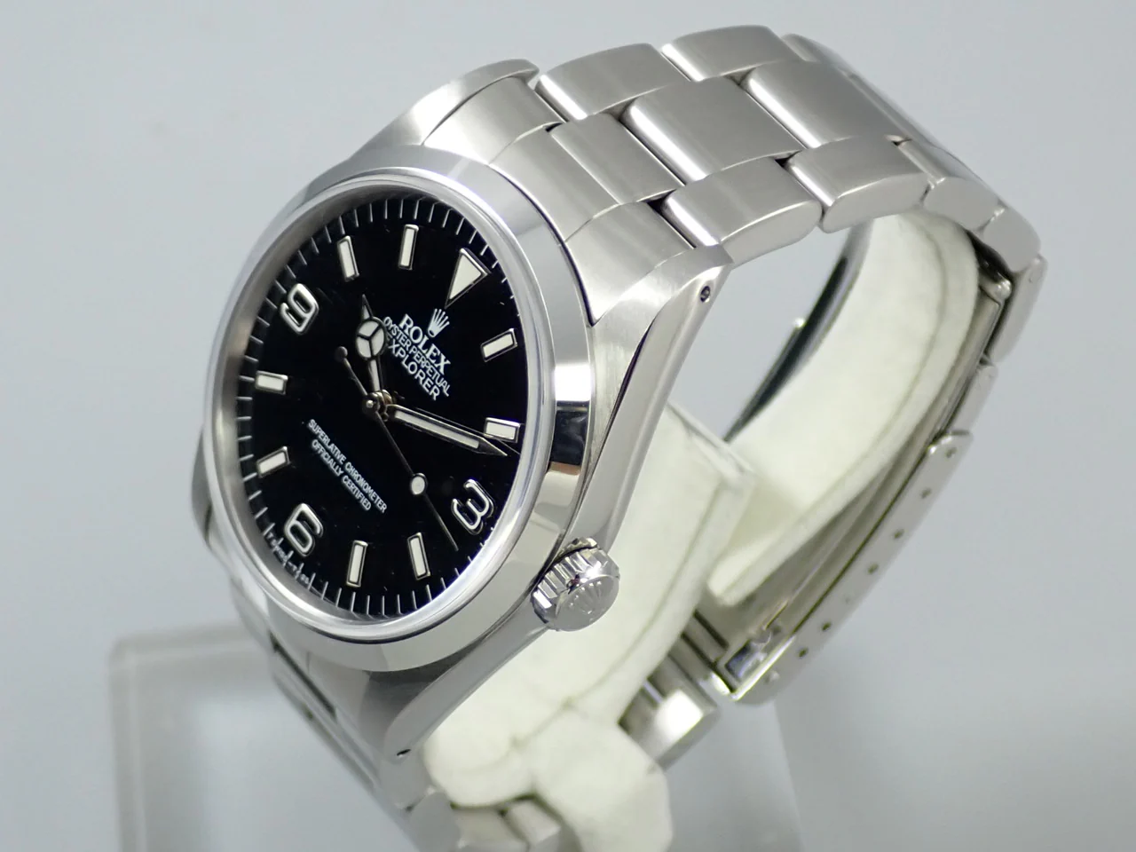 ロレックス エクスプローラーI Ref.14270 ステンレススチール ブラック文字盤 - Image 4