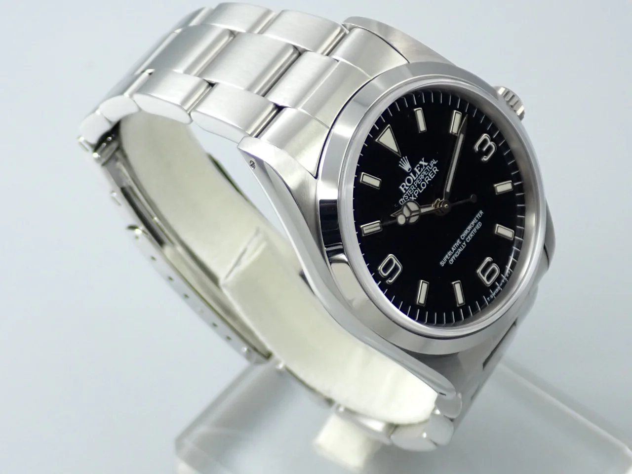 ロレックス エクスプローラーI Ref.14270 ステンレススチール ブラック文字盤 - Image 5