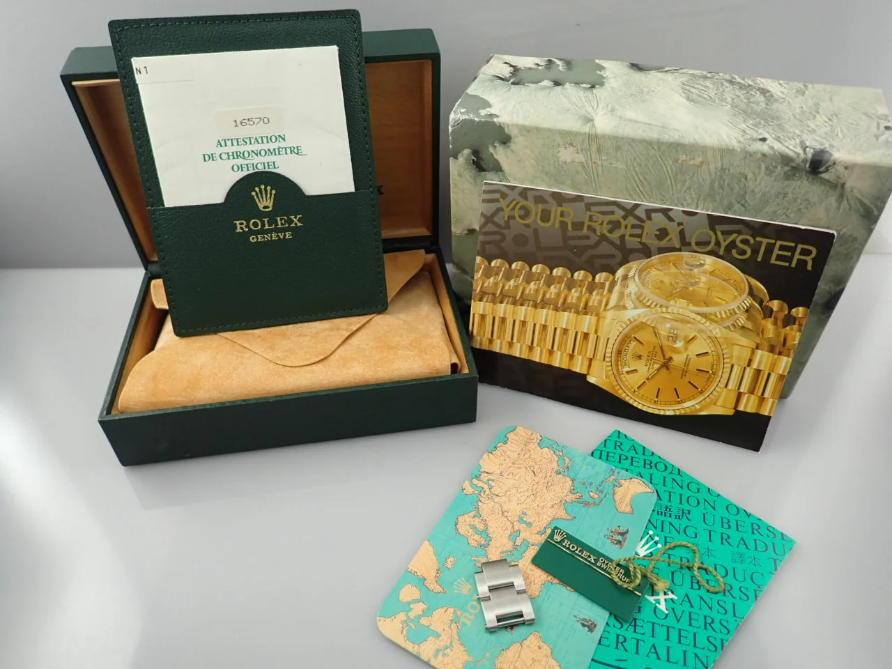 ロレックス エクスプローラーII Ref.16570 ステンレススチール ホワイト文字盤 - Image 10