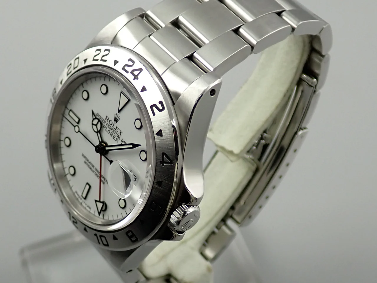 ロレックス エクスプローラーII Ref.16570 ステンレススチール ホワイト文字盤 - Image 4