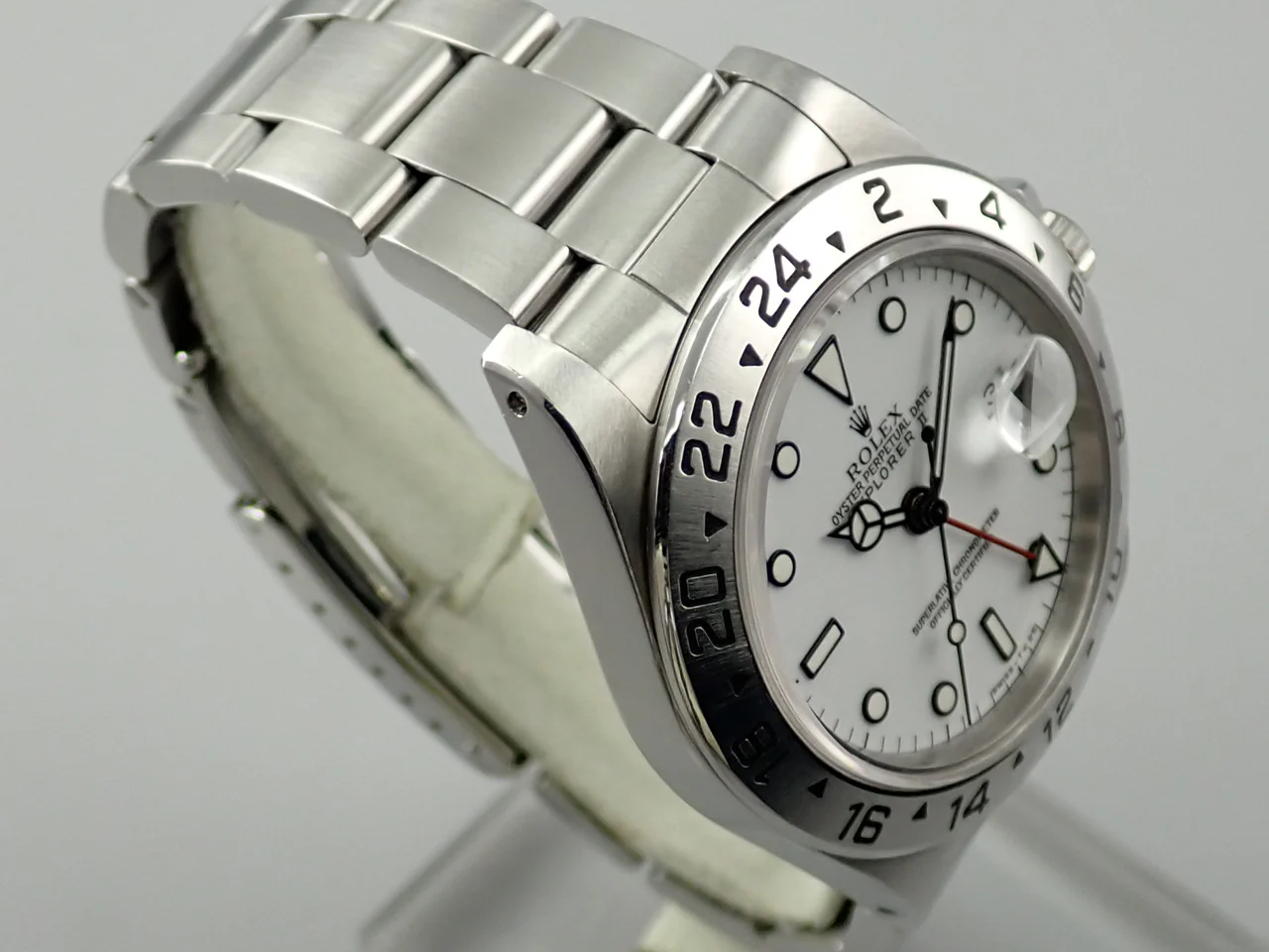 ロレックス エクスプローラーII Ref.16570 ステンレススチール ホワイト文字盤 - Image 5