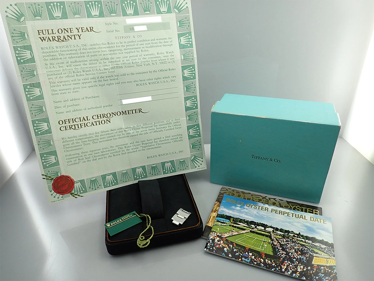 ロレックス オイスターパーペチュアル デイト TIFFANY＆CO. Ref.15200 ステンレススチール シルバー文字盤 - Image 11