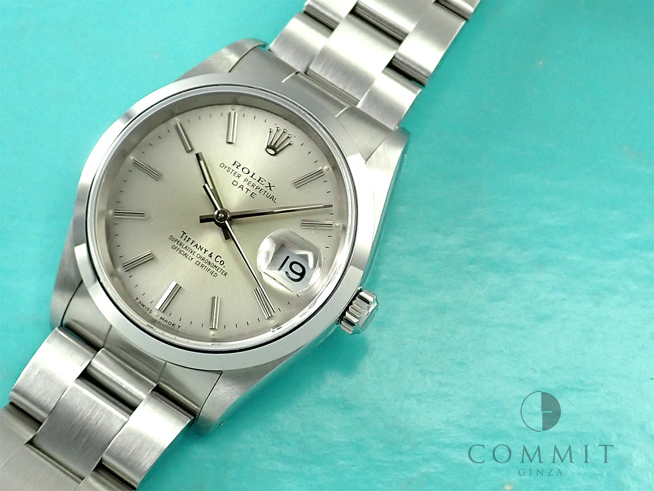 ロレックス オイスターパーペチュアル デイト TIFFANY＆CO. Ref.15200 ステンレススチール シルバー文字盤 - Image 13