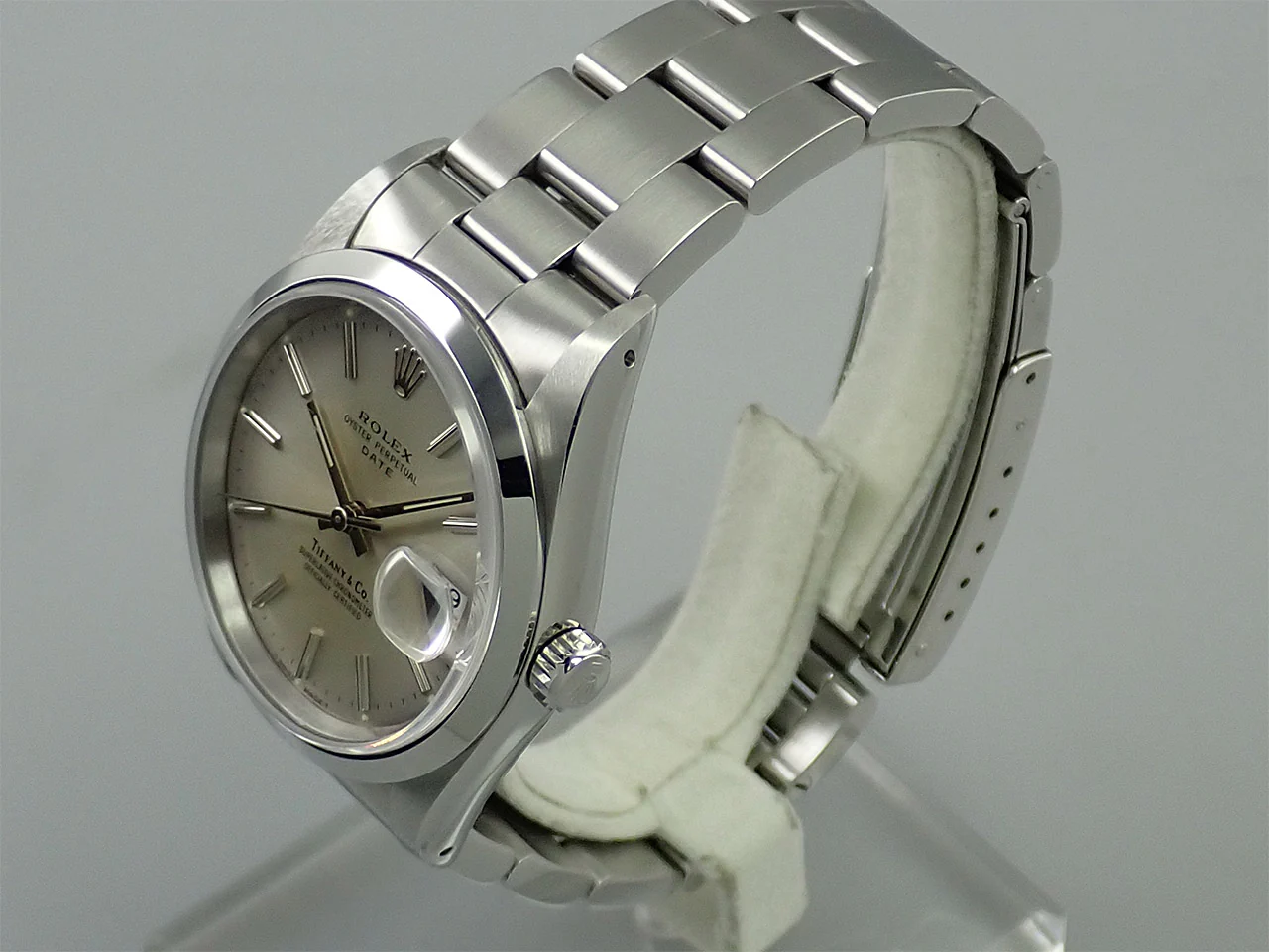 ロレックス オイスターパーペチュアル デイト TIFFANY＆CO. Ref.15200 ステンレススチール シルバー文字盤 - Image 4