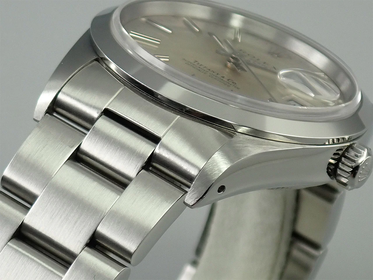 ロレックス オイスターパーペチュアル デイト TIFFANY＆CO. Ref.15200 ステンレススチール シルバー文字盤 - Image 7