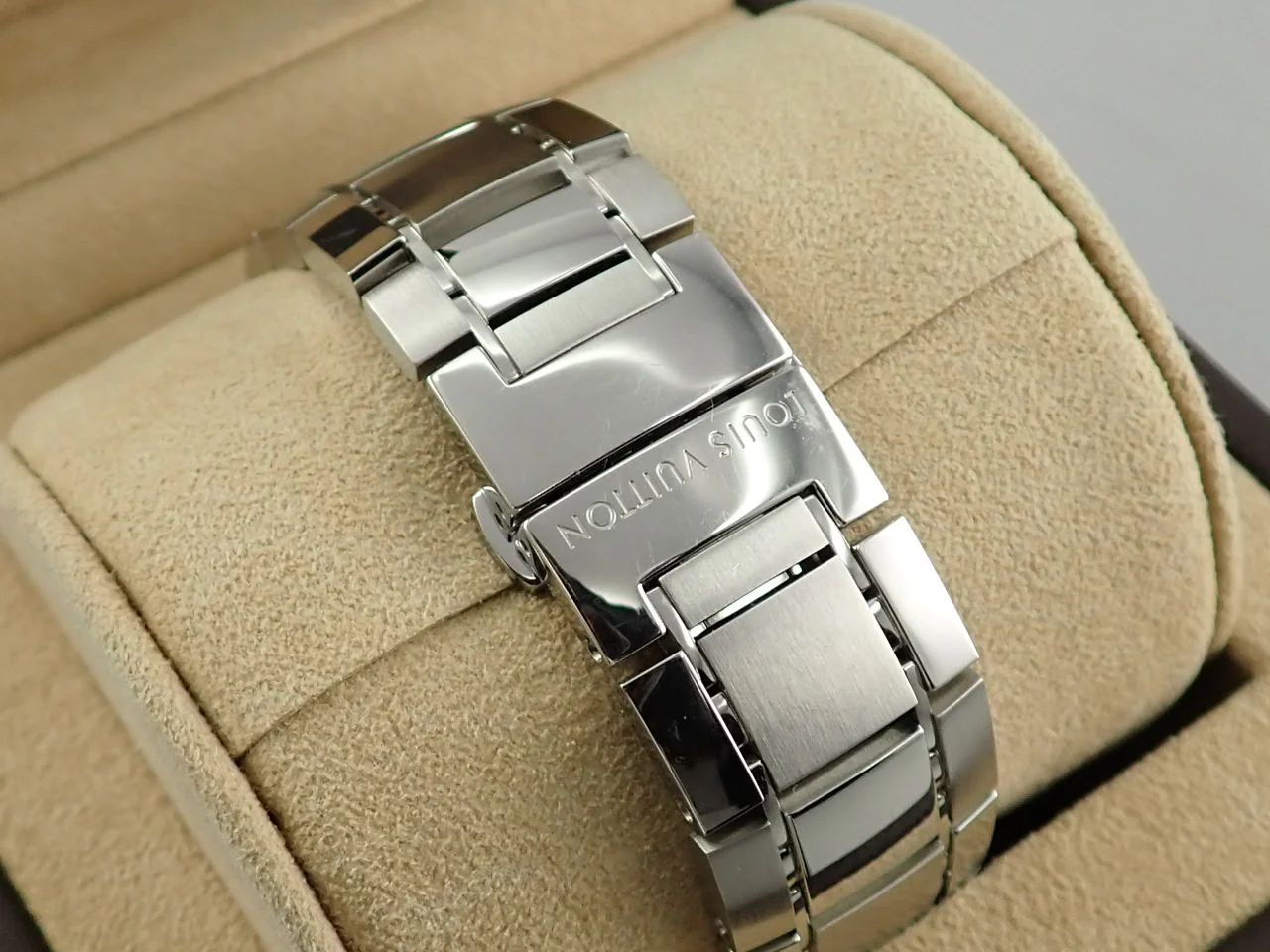 ルイヴィトン タンブール クロノグラフ Ref.Q11410 ブラウン×ブラック文字盤 中古 2LPYSLLL - Image 7